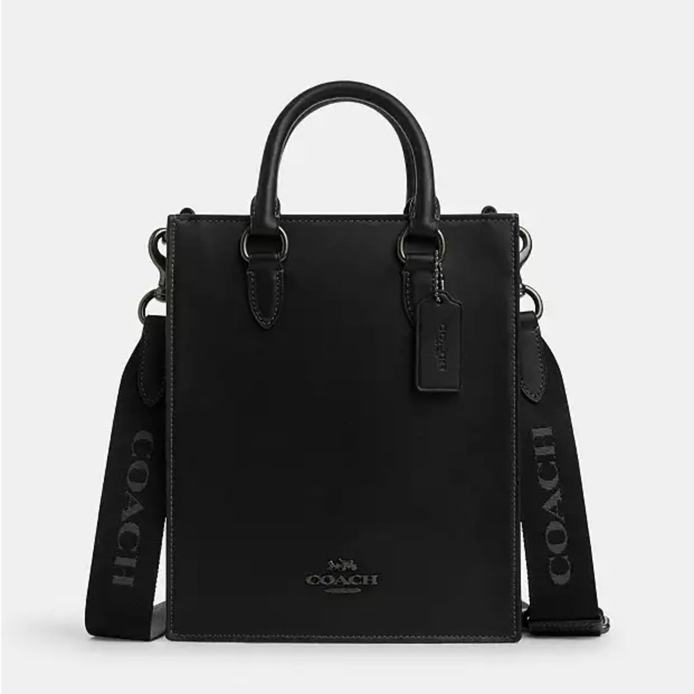 NWT！COACH DYLAN TOTE IN COLORBLOCK SIGNATURE CANVAS (COACH CP050) - Picture 8 of 8